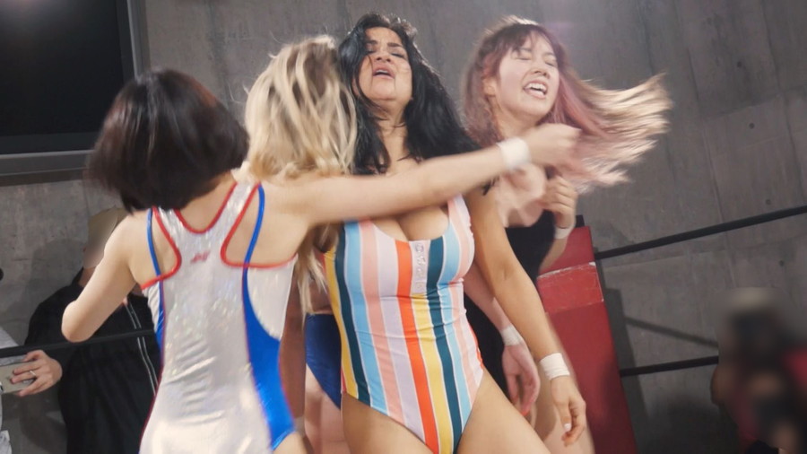 BWP05が海外団体デンジャラスカーブスと日米決戦女子プロレス神興業