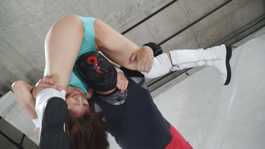 桃菜あこ＆七碧のあ　才能溢れる美女が完全敗北するミックスプロレス